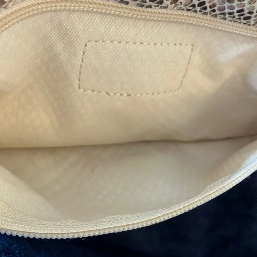 Sorial Snakeskin Clutch‎